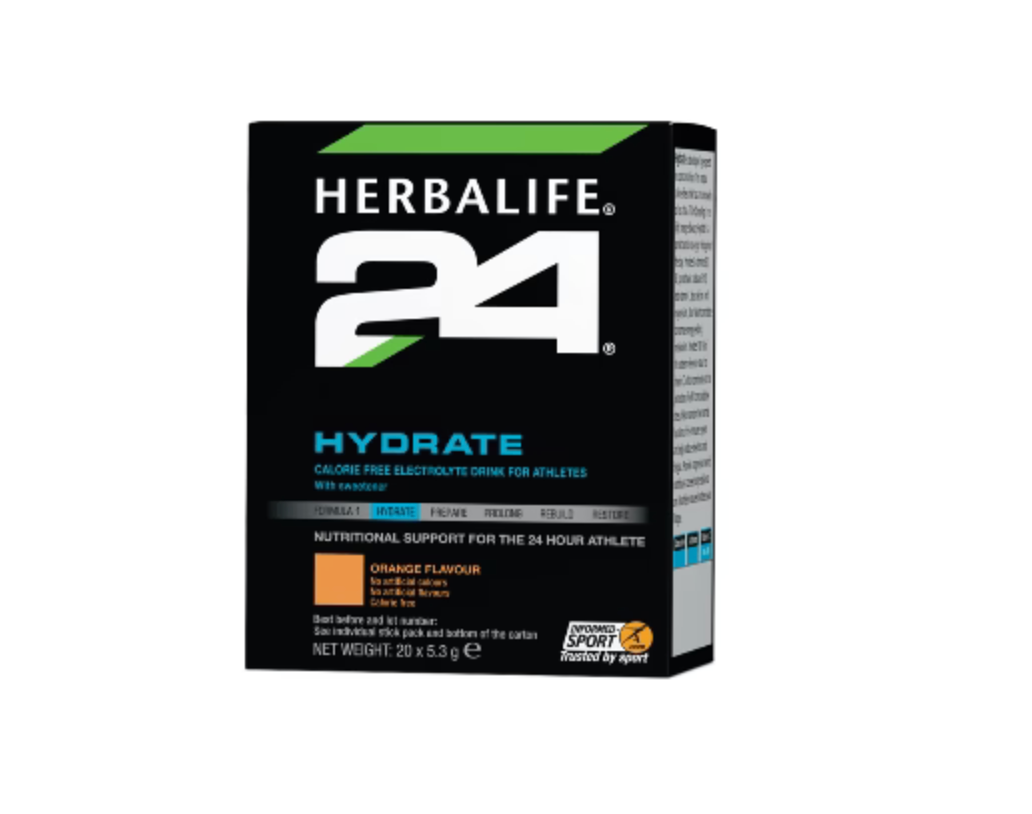 Herbalife hydrate orange 20 stick packs