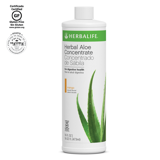 Herbal Aloe Concentrate: Mango 473 mL